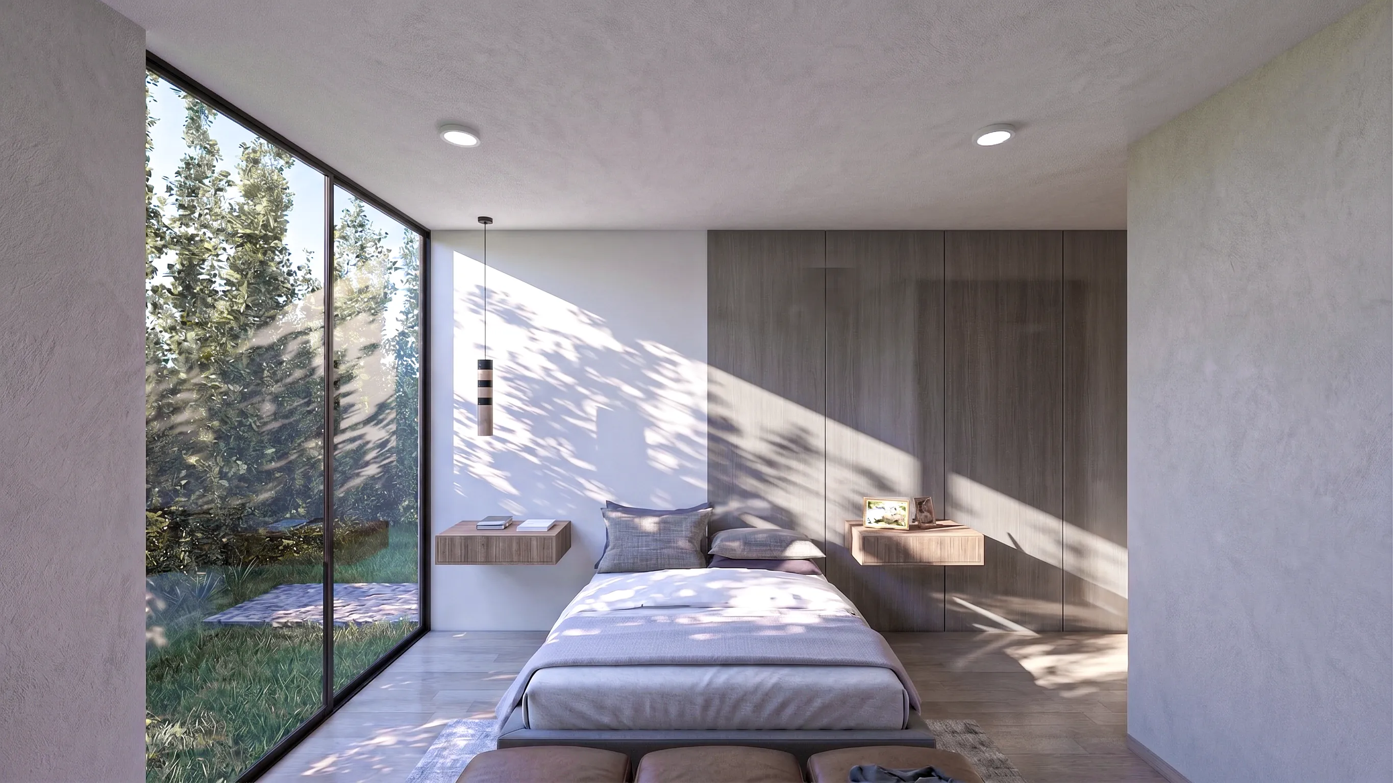 Habitación principal de la casa campestre La Brisa