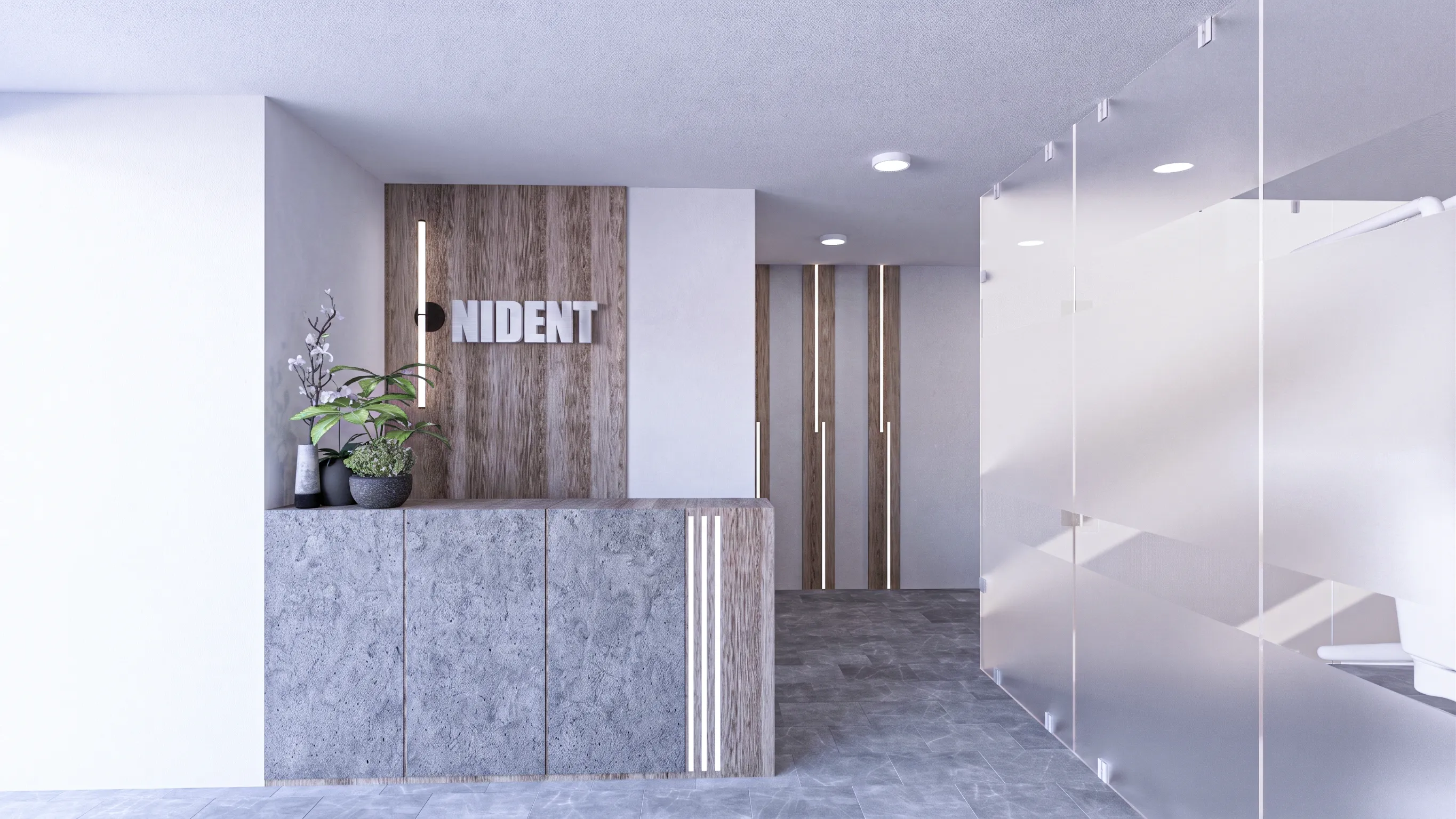 Recepción del consultorio odontológico NIDENT en Villavicencio