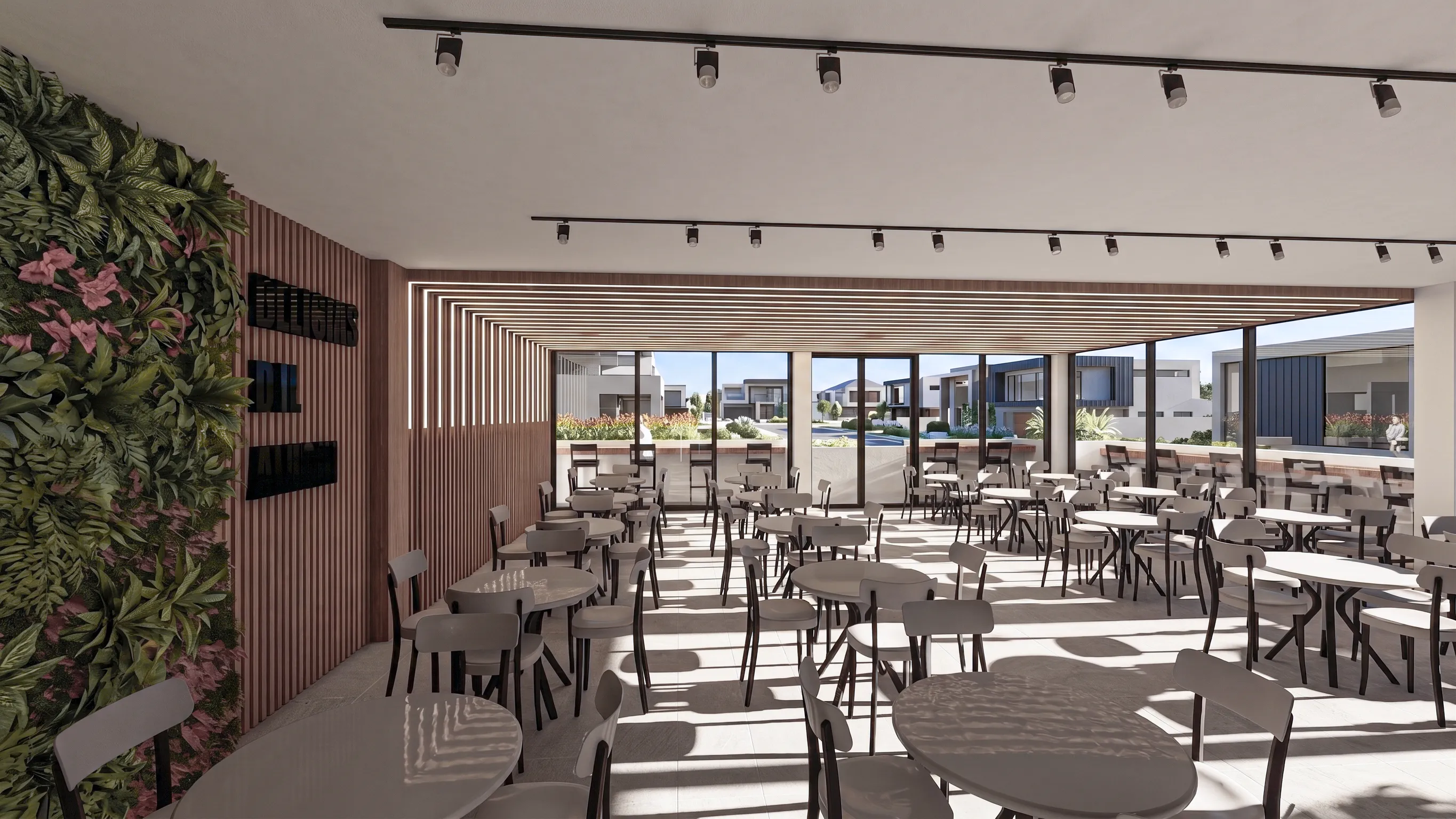 Interior de panadería diseñada por SSPG
